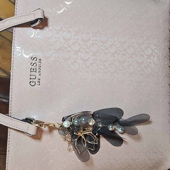 Beautiful Guess Blush Pink Large Tote Bag - Picture 2 of 11